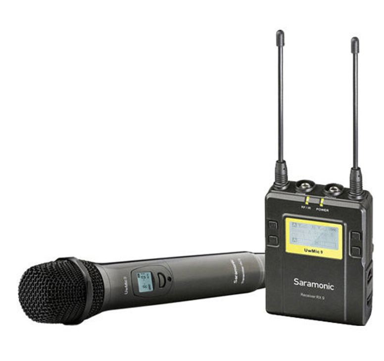 картинка Радиосистема с беспроводным микрофоном Saramonic UwMic9 RX9+HU9 от магазина Playme