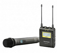 картинка Радиосистема с беспроводным микрофоном Saramonic UwMic9 RX9+HU9 магазин Playme являющийся официальным дистрибьютором в России 